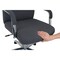 Global Industrial High Back Fabric Task Chair, Charcoal Gray, Fixed Arms, High Back 695622GY - alternate 5